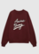Sudadera Anine Bing roja signature